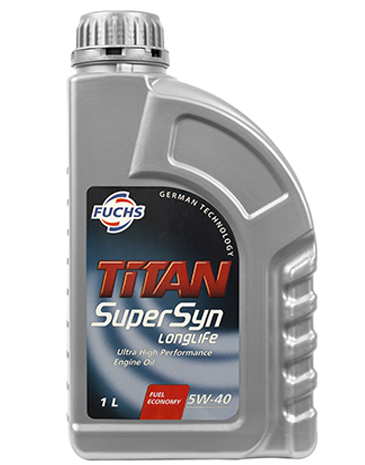 Titan Supersyn Longlife Sae 5w 40